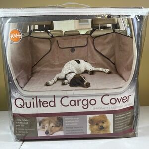 K&H Pet Products Quilted Cargo Cover 52-54" Gray Universal Fit Dogs Pets SUV New